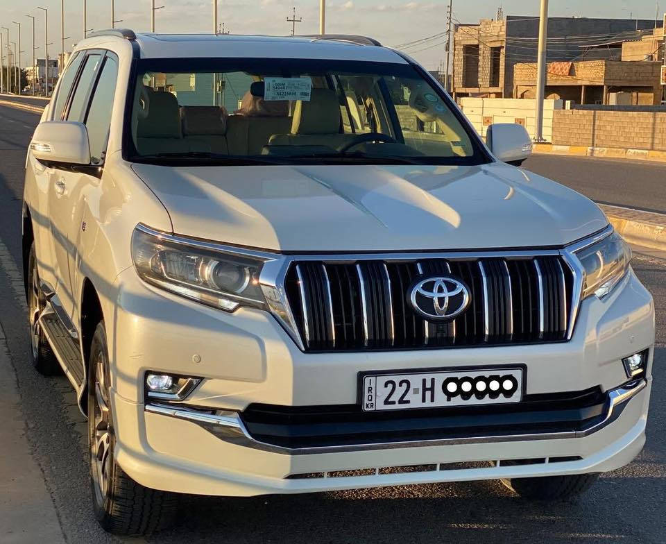 برادو 2023  (TX.S)
فول مواصفات  
ماشية ٣٠ ضمان ساز 
كشنات جلد 
كشنات كهرباء
سته سلندر 
فتحه 
بصمه
٤ كامرات ٣٦٠
حساسات أمامي وخلفي 
هوك
شاحن وايرلس 
تحكم ستيرن 
 مثبت سرعه 
مري شفط
سبير خلفي
مكفولة كفاله عامه 
السعر 48دولار وبيه مجال 
الرقم ***********
