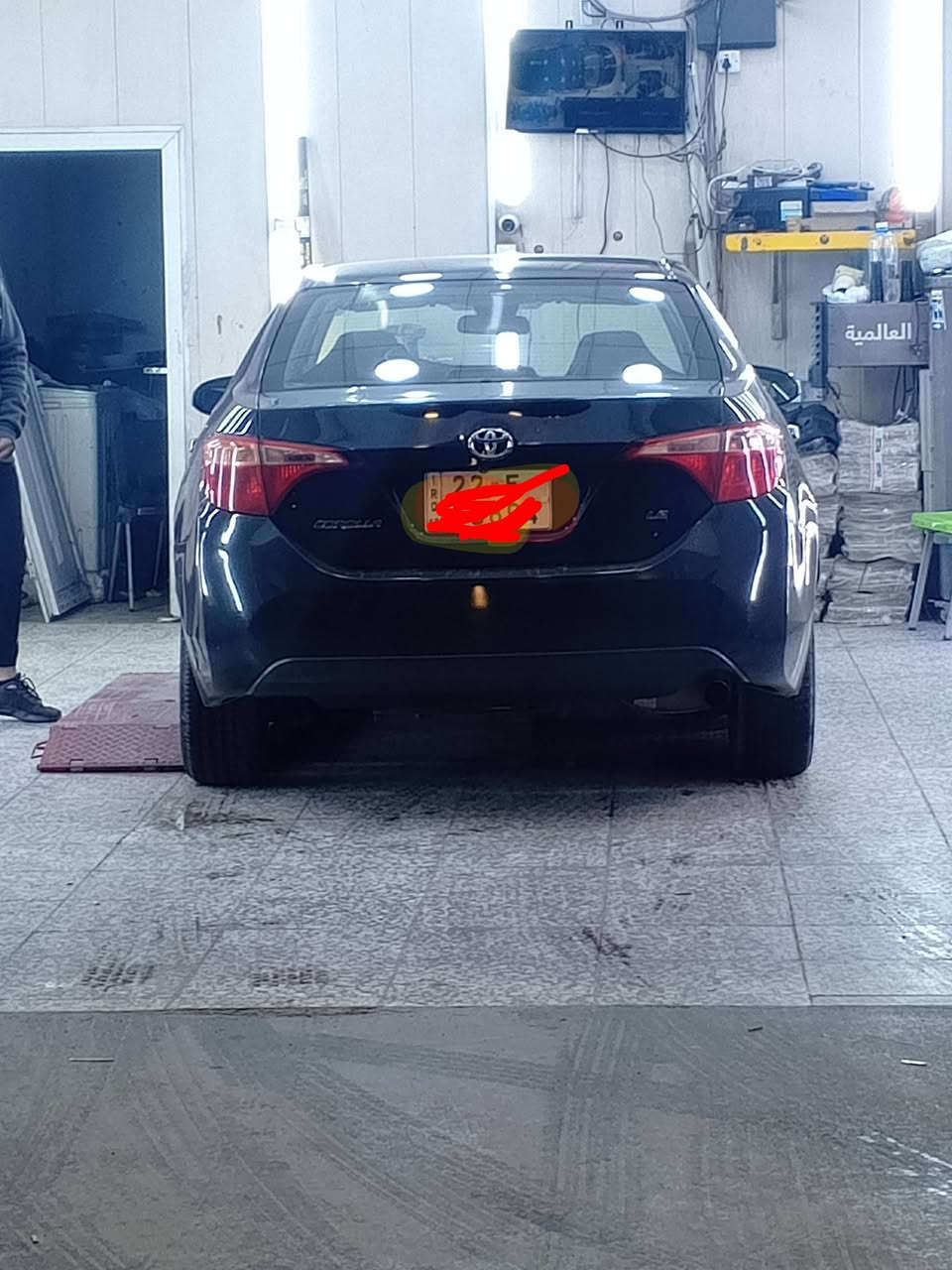 السلام عليكم ورحمه الله
كورلا موديل ٢٠٠١٨ للبيع بسمي رقم اربيل سنوية جديده للغاية ٢٩ وهزه جديده ماشيه ٩١ الف وهذا السنور وكلشي 

مذكور وصور امريكا السعر ١٢٥ وبيه مجال مع التقدير محرك وكير شركة وتبريد شركة مكفولة صدر نظيف صيانه كامله كلشي كامل بيه والي متعجبه كلشي موجود بالسوق 

ارفع المنشور بسم الله رحم الله والديكم
العنوان بغداد الرصافة رقم تلفوني ***********
