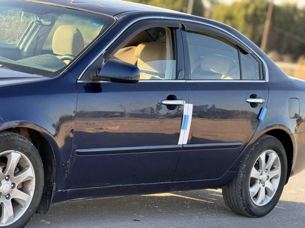 سلام عليكم سياره اوبتما موديل 2008 وارد امريكي ضرر جاملغ خلفي بدون اي دواخل وقطعتين صبغ مكينه 2700 سياره جاهزه كير مكينه حداديه تخم تاير جديد تبريد ثلج رقم نكليزي بأسمي مكاني بابل السعر 95  بيع او مراوس ***********
