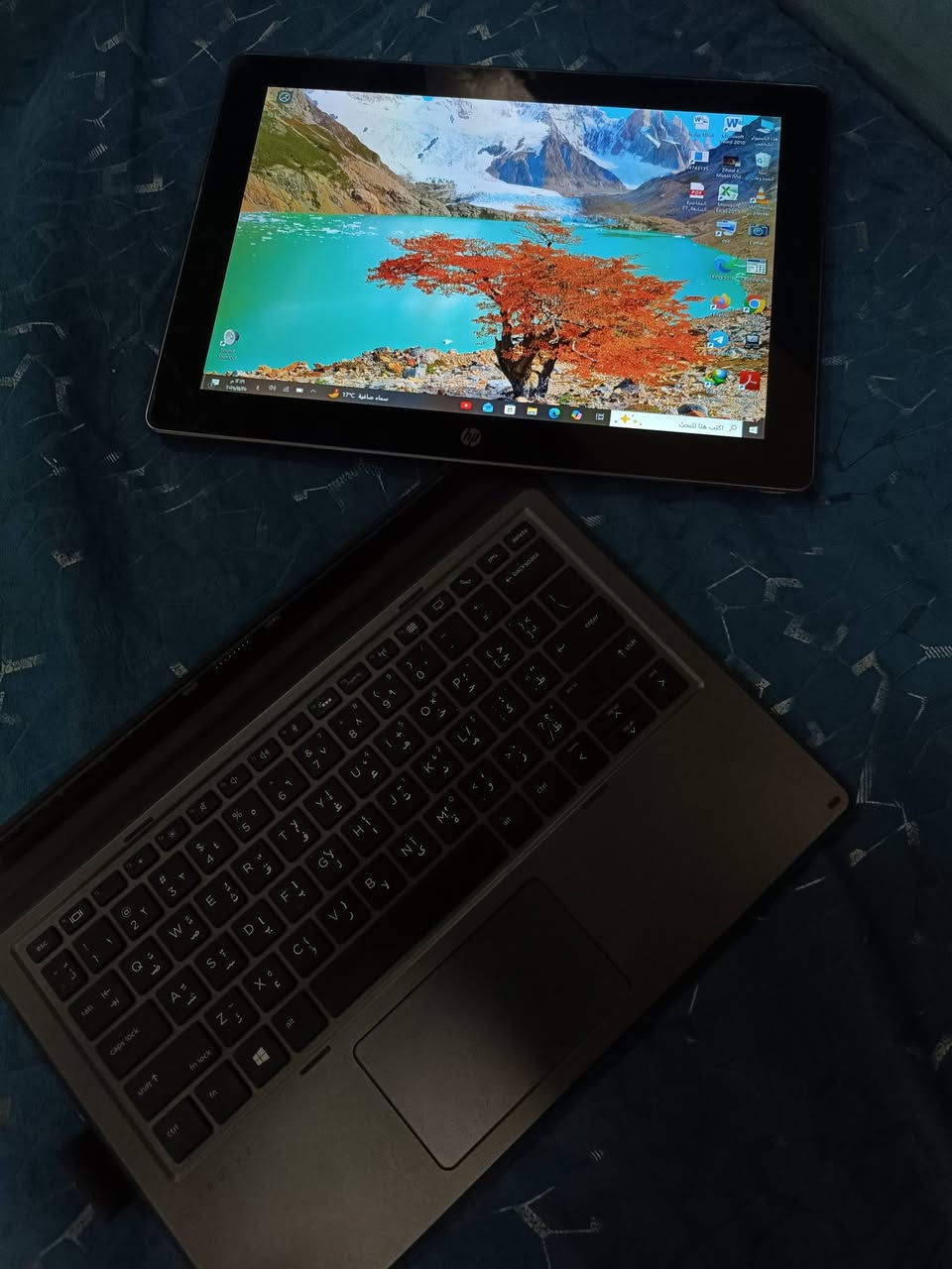 للبيع لابتوب HP Pro x2 612 G2 (جيل سابع) – نظيف وشغل مرتب 🌟
📌 المواصفات:

💻 المعالج: Intel Core i5-7Y54 (جيل سابع)

🧠 الذاكرة: 8GB RAM

💾 التخزين: SSD 256GB سريع

📱 الشاشة: لمس 12 إنج بدقة 1920×1280 FHD

🎥 كاميرا أمامية + خلفية + بصمة للتشغيل

🔋 بطارية جيدة وتحمل استخدام

🎯 الجهاز 2-in-1 يتحول تابلت + لابتوب

🌐 Wi-Fi + Bluetooth + منفذ سيم كارت

🔌 USB-C + USB 3.0 + قارئ MicroSD

🎒 حجم خفيف وسهل الحمل

⭐ مناسب للطلاب، الدوام، المكاتب، والإنترنت

📦 الجهاز نظيف وبدون مشاكل – جاهز للاستخدام.

💰 السعر: ( 350 الف ) وبي مجال 
📍 الموقع: ( النجف / الكوفة )

للتواصل راسلني على الخاص 🌟
او على الرقم ***********
