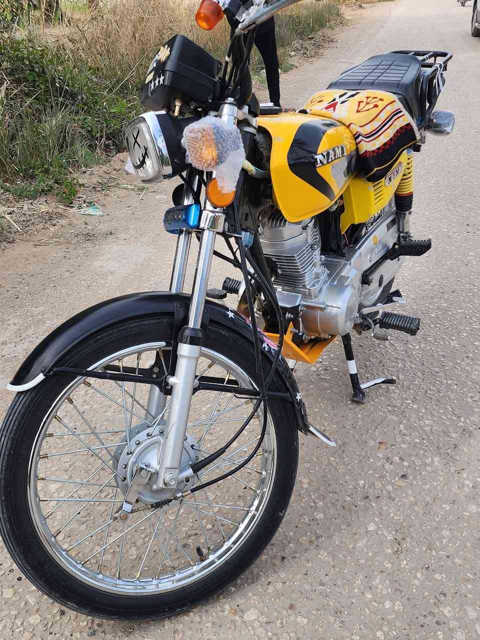 دراجه نامه لبيع مكفوله من كلشي اوراق اصولي موديل 24طالعه بل 52مكاني بابل محاويل السعر 600وبيها مجال ***********
