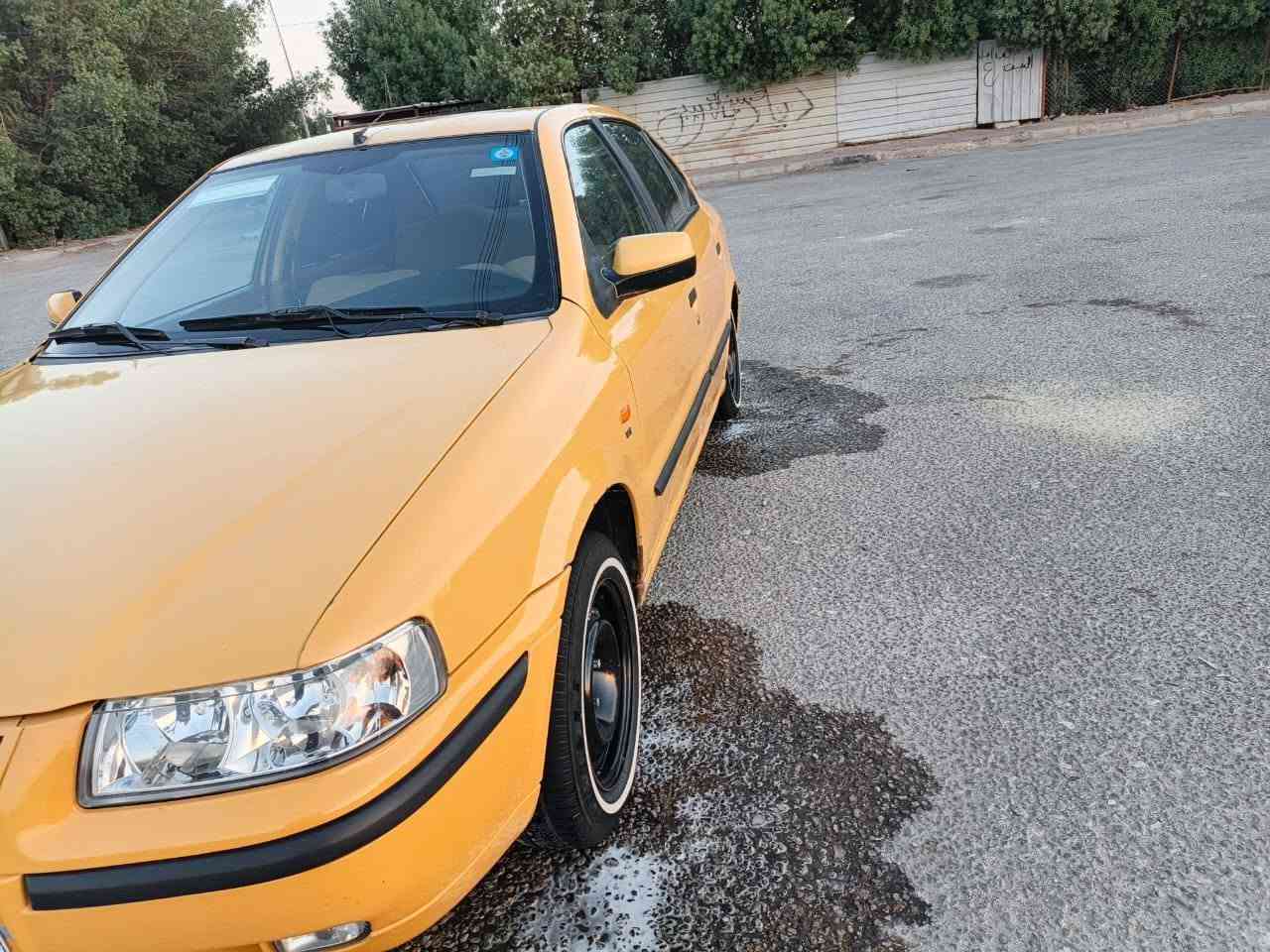 سلام عليكم خوان سمند مديل 12 سياره حلوه وجهزه مكينه وكير مكفولات تبريد ثلج رقم جديد هزه جديده حداديه حلوه رقم بغداد السعر 35 وبيه مجال الطيبين مكاني نجف رعيه يمي *********** مصفره
