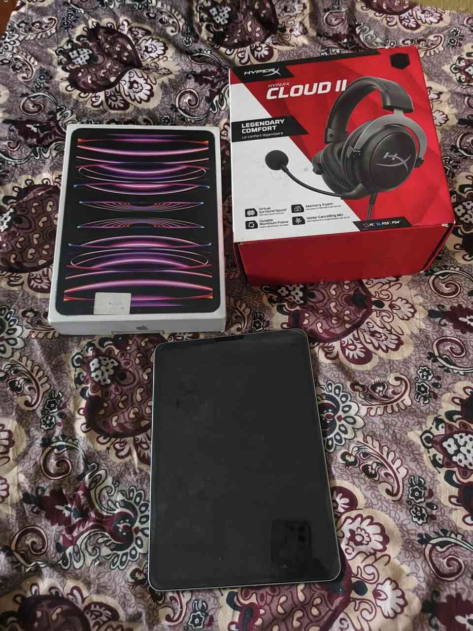 سلام عليكم ايباد m2 ذاكره 256 نضافه 100 بطاريه 95 وسماعه هاير اكس جيل ثاني سعر 750  
مكاني بغداد حي نصر


**إذا كنت صاحب هذا الإعلان وتريد حذفه لأي سبب، رجاءا أرسل رسالة إلى الدعم الفني**