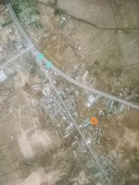 دوره الباويه مساحه ١٠٠ منوفره فيها جميع الخدمات من ١-ماء ٢-كهرباء ٣-شو...