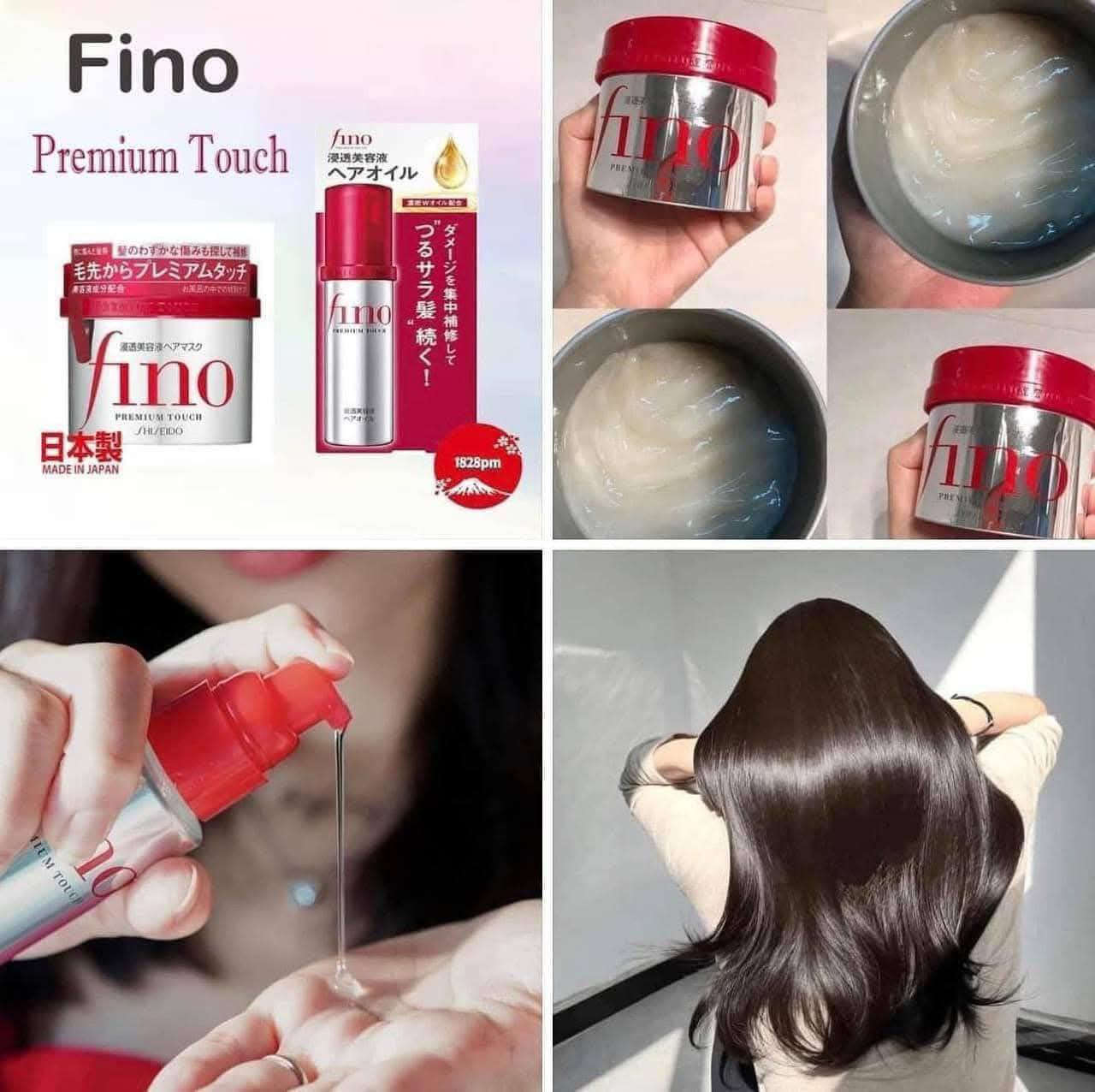 ودّعي الخشن والجاف، وخلي شعرج يصير مثل الحرير ويا عرض Fino.
يتكون من ماسك وسيروم 💯💯

♦️. ماسك الشعر الياباني فينو بريميوم تاتش🇯🇵🇯🇵
فوائدة للشعر فينو ؟ 🙈
 • يعالج الشعر التالف والمتقصف
 • حماية الشعر من حرارة أدوات التصفيف.
 • يعيد قوة الشعر ولمعانه.
 • غني بالمكونات الطبيعية الآمنة للشعر.ينطي نعومة للشعر رهيبة 
ماسك فينو الياباني لعلاج الشعر✨
•يرطب ويغذي الشعر
•يقوي ويصلح الشعر
•لشعر لامع وصحي.

♦️. سيروم فينو شيسيدو
أضيفي الل معان للشعر الباهت والجاف باستخدام زيت الشعر هذا ال مملوء بفيتامين E والسكوالان لإصلاح الشعر التالف مع تجديد الرطوبة من أجل نعومة وإشراق يدوم طويلاً.
خفيف الوزن لا يترك أي بقايا لزجة.
معطر برائحة الزهور.
تأثير منعم للشعر مع إضفاء الل معان وإصلاح مكثف للشعر وتغطية الأضرار. 
لمسة نهائية كثيفة ولكنها ليست لزجة، وخفيفة

المنشأ اليابان 🇯🇵🇯🇵
🚘يوجد خدمة توصيل لجميع محافظات العراق 🚘


**إذا كنت صاحب هذا الإعلان وتريد حذفه لأي سبب، رجاءا أرسل رسالة إلى الدعم الفني**