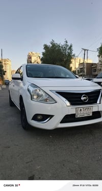 نيسان صني هندي بليته لزركه موديل 2020 رقم بغداد لسياره بيها بارد مكاني...