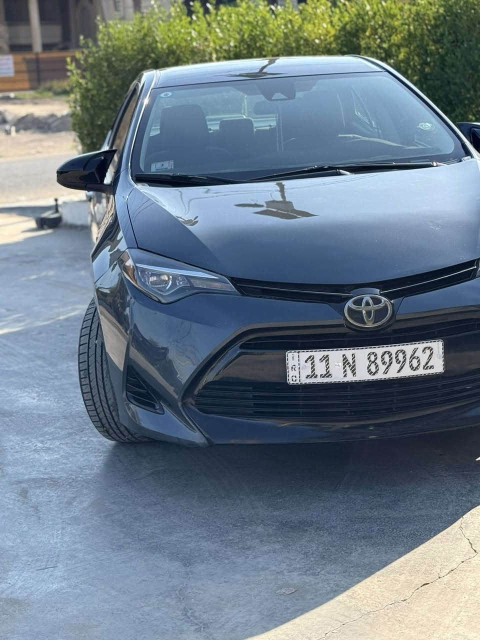 كورلا موديل 18  Le
رقم بغداد بسمي 
محرك 1800 
ماشية 32 الف 
صور الحادث مرفقة بالمنشور 
قطعة وحدة صبغ جاملغ السايق و بنيد تعديل بارد 
عليها تخم تاير و ويل جديد  و صدر امامي خلفي جديد ( سيارة جديدة ممتعوبة)
بغداد / الغزالية
 الاستفسار الاتصال : ***********  وتساب
