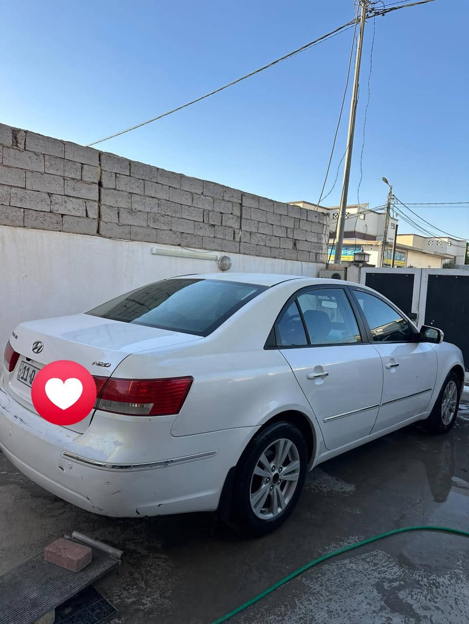 سوناتا 2009 وارد كوري 
متجايه صفحه وحده 
فول مواصفات فتحه تحكم ستيرن كشنات تدفئة برده خلفية تبريد بيانو مكفوله شاصي ولغود السعر 90 وبيها مجال السياره ب اسمي العنوان النجف الاشرف (غير متواجد على الانترنيت)
***********
