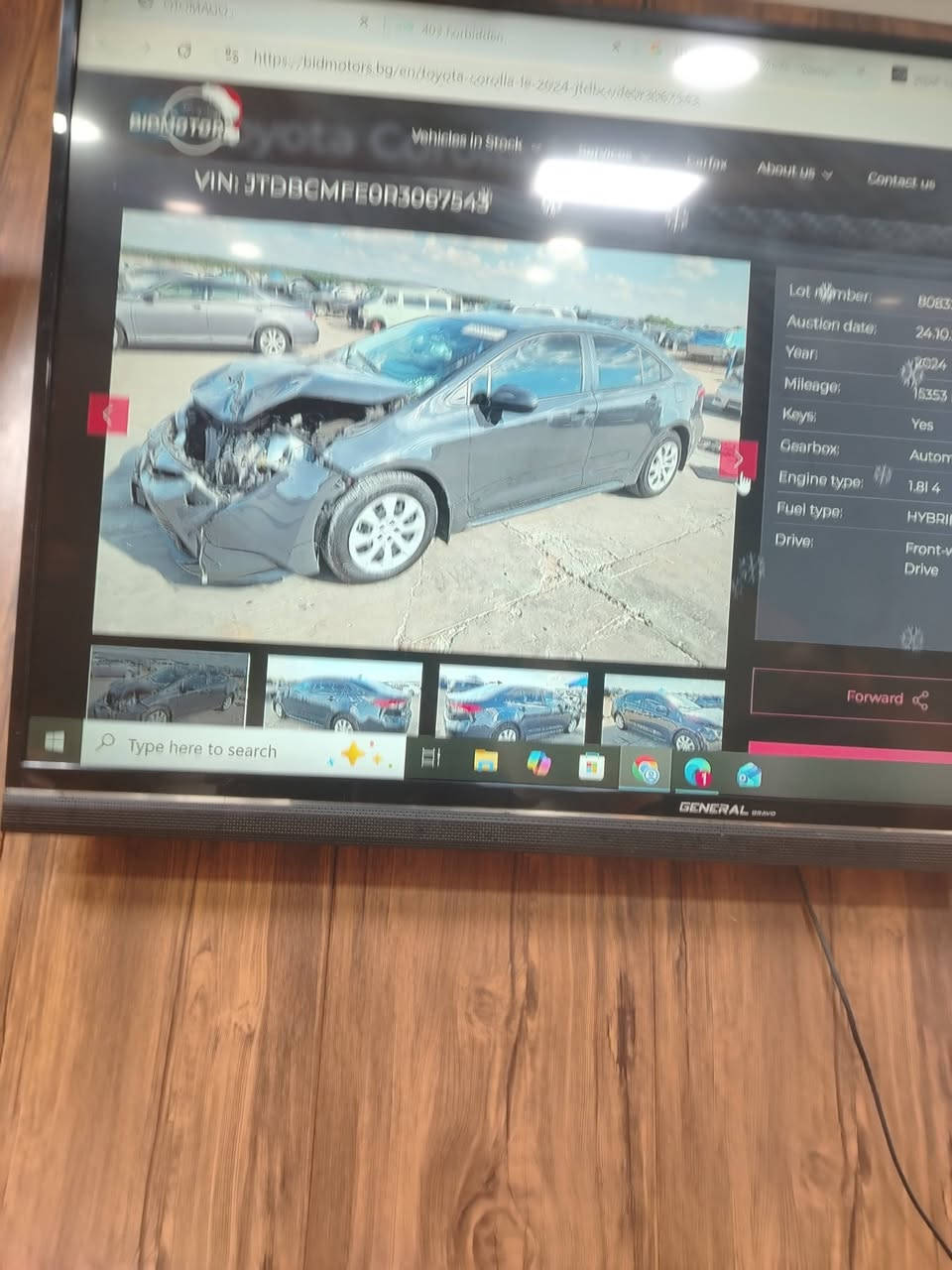 السلام عليكم للبيع فقط تويوتا كورولا 2024 LE السيارة مصلحة وجاهزة بعمان الحرة صور الحادث مرفقة بالمنشور للأستفسار
***********
***********
