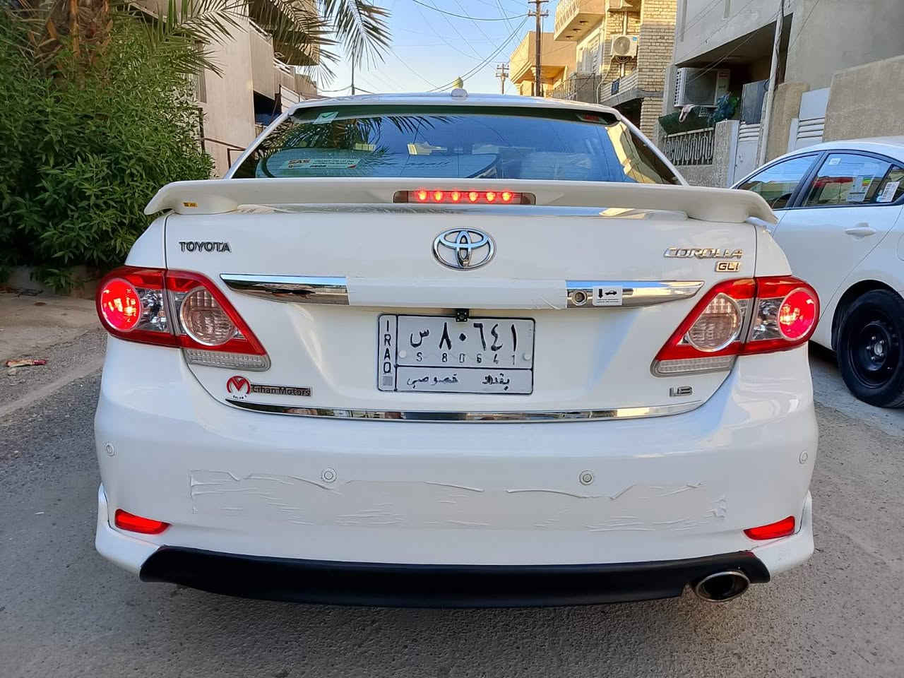 سلام عليكم اخوان كورلا للبيع
فئةGLl يعني فووووول مواصفات 
سياره 2008 محدثة 2013 
سياره سلايت روف فتحه
حساسات ويل كب 16 سيارة خمسه ويل كب
شنايزات و زوائد تبريد لمس 
اشاره با مرايه تحكمات ستيرن 
سياره بيه منضومه غاز 
سياره صدر جديد باتري جديد 
سياره لاتنقيص ولا تبخير 
تبريد ثلج سياره خير من لله
سياره بيه ملاحظات 
سعر سياره 112 و بيه مجال حك الجيه
العنوان بغداد ***********
