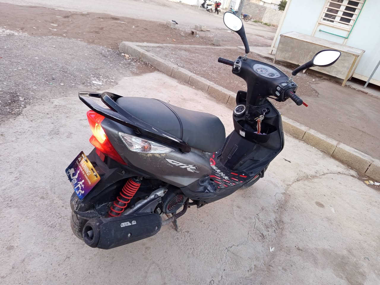 دراجه ماكس ياباني رمبه
فول ناضفه 
800 الف و بي مجال
رقم الموبايل: ***********
