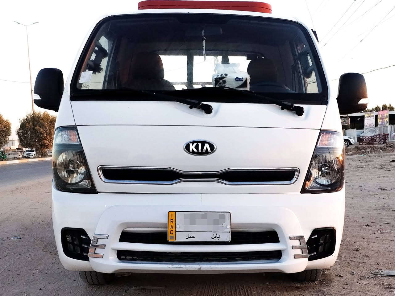 ​🚗 كيا حمل (2700) موديل 2018 - للبيع
المواصفات: 
​النوع: كيا حمل.
​المحرك: 2700 (نظام تشغيل وكفاءة ممتازة).
​الموديل: 2018.
​الرقم: بابل (ألماني أصولي).
​المكان: بابل.
​حالة البدي والضرر:
​السيارة تحتوي على صبغ في أماكن محددة (موضحة بدقة في الصور المرفقة).
​وبيها جوة البنيد القفل 
​✅ السيارة مكفولة كفالة عامة من: (المكينة، الكير، الأكسل، الشاصي، ورقم الشاصي).
​⚠️​اذا​ مو شراي لا تتعب روحك واتعبني 
​السعر: 105 ورقة قفل.
​للاتصال: ***********
