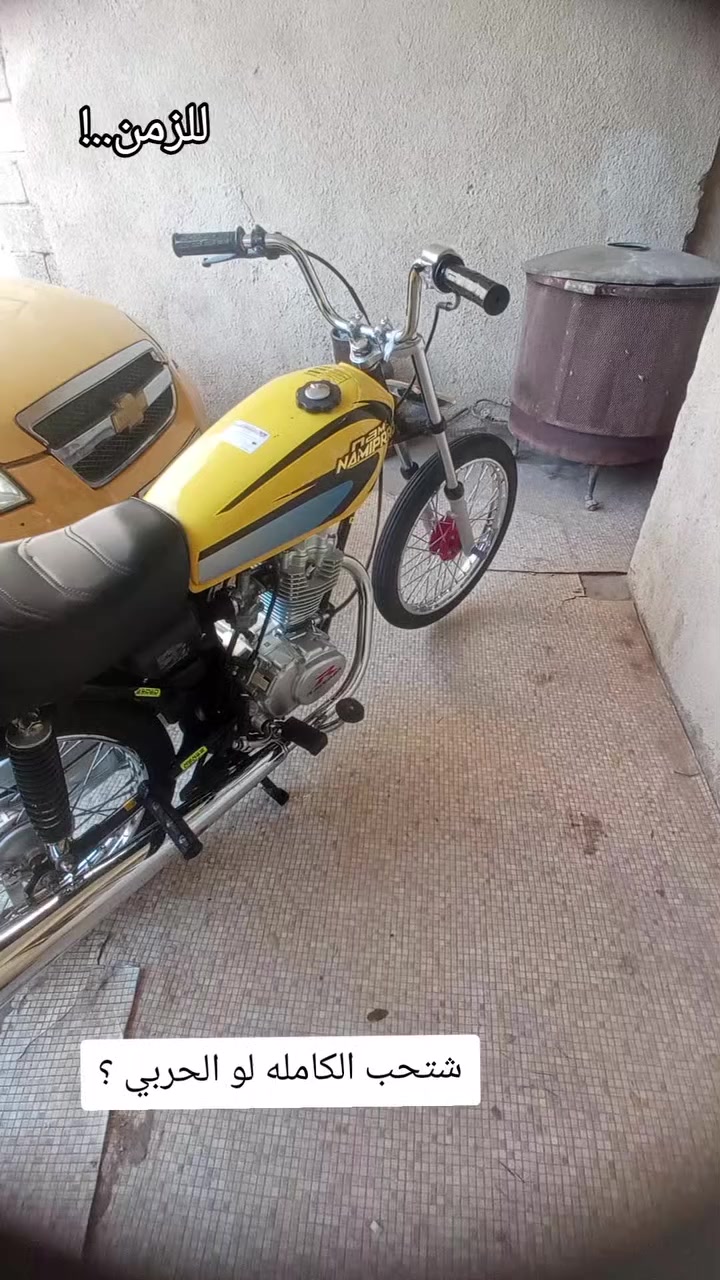 تعمير حربي شلامجه مكينه رابيدو اصلي بس ولفات والباقي كله اصلي الدراجه شلعه ومعدل وفصله تغني الجناي يعرف من يركبه تعميره 25وشاصي يوناتيد باكستاني 21 موديله اوراق أصولي وصل معرض ابو سكينه بي شراي يتصل لو يراسل دراجه ما ناقصه برغي مالت جناي مكان كربلاء حي العسكري السعر 825وبيه مجال للطيبين
***********بي واتساب ومتواجد خاص
