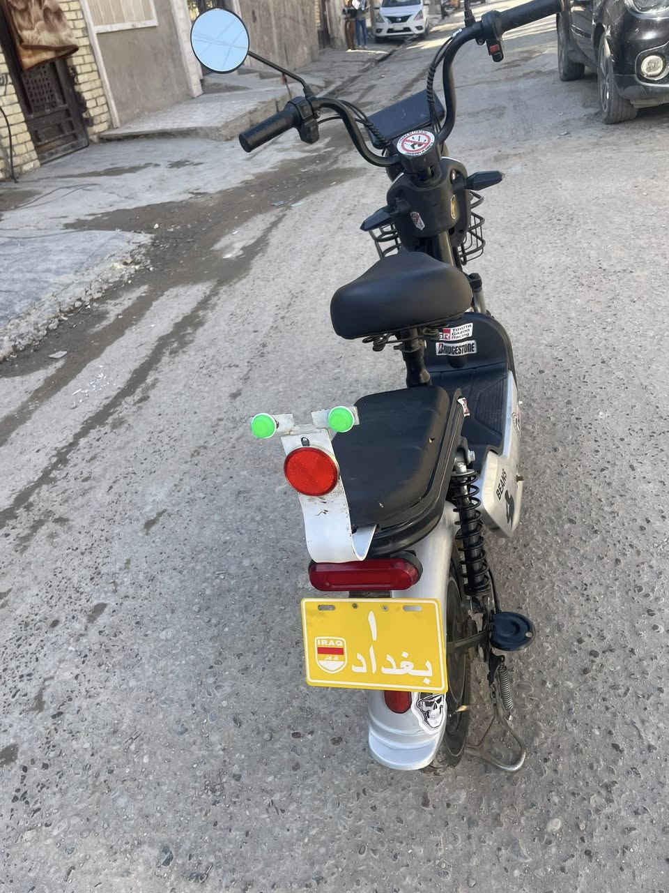 السلام عليكم.
دراجه شحن حجم 14

دراجه نضيفه

بطاريات جدد

دبل مفتاح

دبل بصمه

كهربائيات كله شغاله

كشنات نضيفه سله جديده

مرايات

كامله كل نقص مابيهه .

225

مكاني الامين الثانيه

***********
