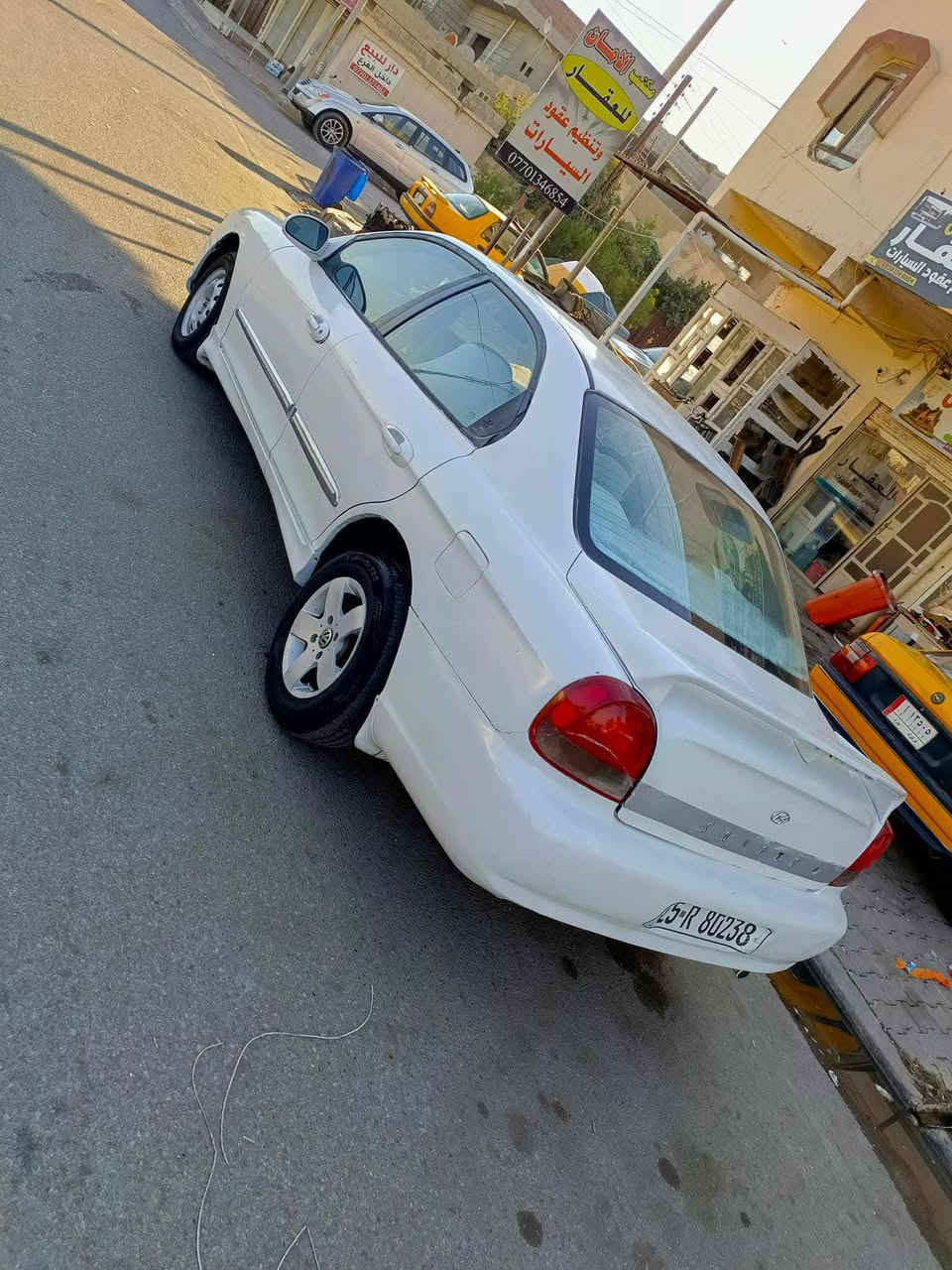 للبيع هونداي سوناتا صالون موديل 2000 رقم كركوك دولي سنويه مشروع وطني لل2030 بطاقه بانزين كير واتماتيك  السياره صبغ عام اثر جراد بدون ضربه بيها خلل كير خلل كهربائي بيع سريع السعر 33 وبيها مجال عنوان السياره في كركوك
***********
