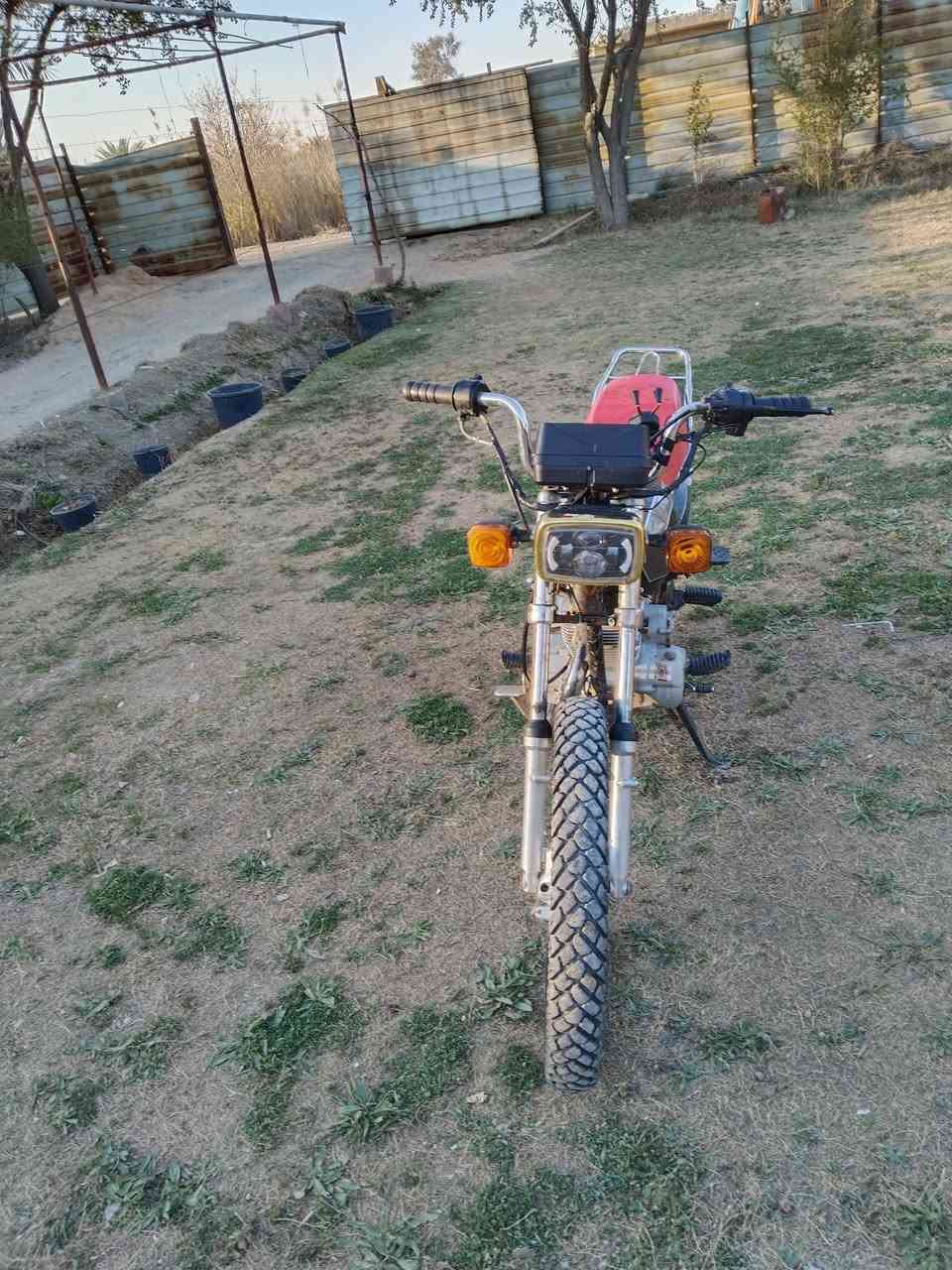 سلام عليكم دراجه يراني 5كير اموديل 21البيع السعر 250بيه مجال ***********انتصلو بي واتساب الشرطه الخامسه بغداد
