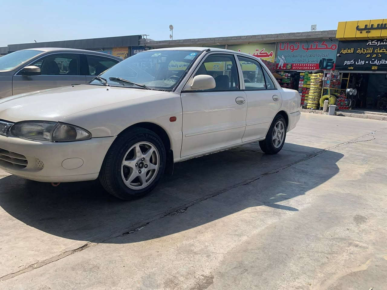 سيارة بروتون 2004 صبغ قطعة وحدة بدون دواخل والباقي مكفول تبريد تدفئة شغال تخم تايرات جديد صدر امامي وخلفي كله جديد كير ومحرك بشرط كير اوتماتيك السيارة بدون نواقص مشروع وطني كركوك الماني السيارة بأسمي بطاقة بانزين موجود للأستفسار ***********
