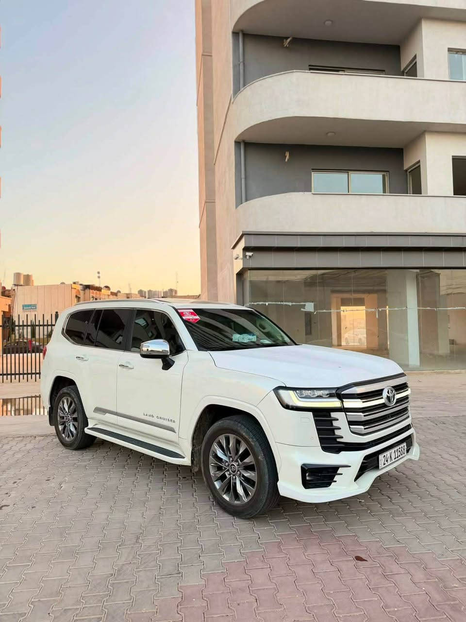 السلام عليكم                           665بيةمجال
تيوتا لاندكروز 2023شركة ساز ضمان
2023VX limited
ساز اصل بعدها بلضمانSAS
ام الرادار 
الون ابيض
رقم شمالي  بأسمي سنويه 
بية كتاب جامات اسود مضلل
ماشيه   80 الف 
فول مواصفات 
سعر665بيةمجال شرائ
عنوان كركوك
للاستفسار 

*********** كركوك, العراق
