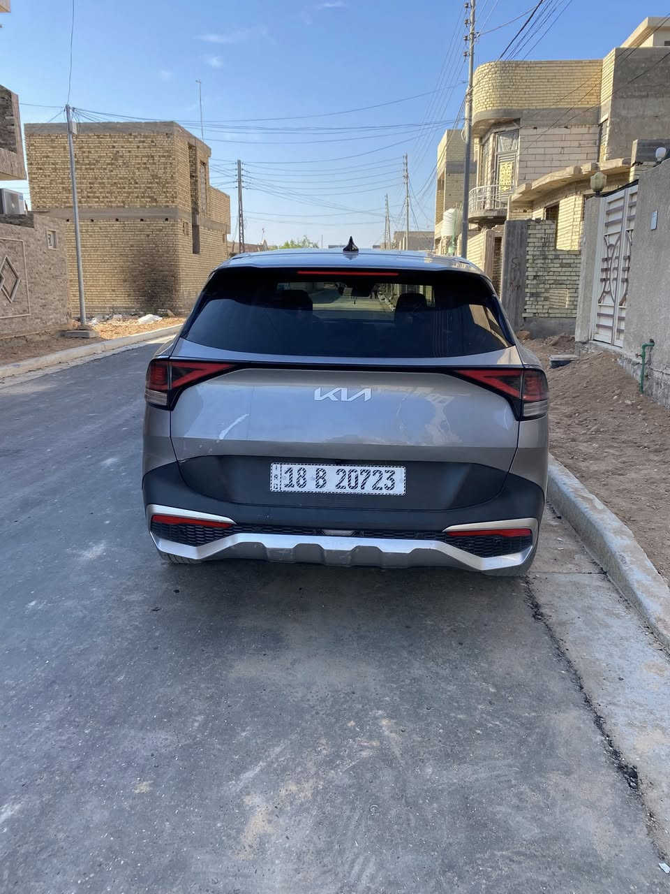 السلام عليكم
كيا سبورتج للبيع 2023

السيارة بيها صبغ ربع قبق الجنطة وربع الچاملغ الأمامي جهة السائق صبغ

رقم بابل بسمي 

مواصفات

شاشة كبيرة

كامرة خلفية

حساسات امامية وخلفية 

اوتو ستوب

اوتو هولد

عداد إلكتروني

نظام نزول منحدرات

ثلاث انضمة قيادة

السعر:200 ورقة

وبي مجال

مكان السيارة كربلاء

للاستفسار ***********
