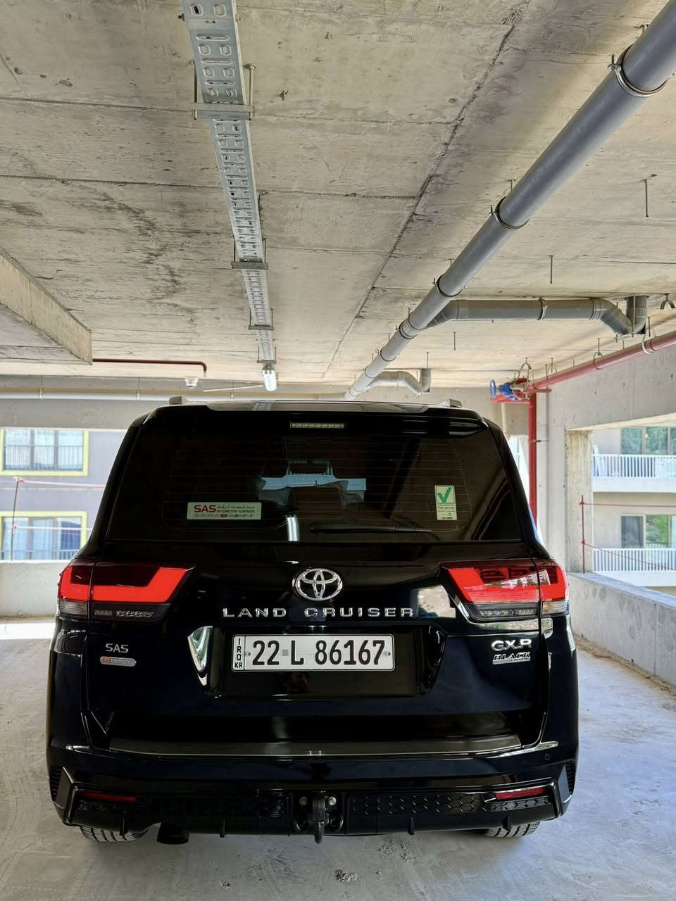 Land Cruiser 2024. V6 GXR BLACK.EDITION. LIMITED 🔥(SAS)
تويوتا  لاندكروزر ساز 2024بلاك ئیدەیشن
* ⁠الفئة:BLACK.EDITION.LIMITED / GXR ام ضمان
* العداد ( 44 الف كم )
* ⁠ضمان تويوتا العراق ساز شاشات تطبيق
* رقم أربيل بأسمي
* اللون : اسود
* محرك 6 سلند ()
* عدتها مال الشركه بالكامل موجوده 
على وضعهن مع 2 بصمة1 ‏بصمة موجود بالشركة
* بصمة تشغيل عن بعد
* بصمات ابواب 
* اناره خارجيه ترحيبيه مع انارة ارضيه شعار لاندكروزر بلاك
* ⁠شاشة دجتل 
* ⁠4 كامرات (360 درجة)
* فتحة سقف (سلايت)
*كشنات جلد بيجي
* كراسي كهرباء
* ⁠تبريد كشنات
* ثلاجة وسطية
* جنطة كهرباء 
* ⁠شاحن وايرليس
* ⁠حساس امامي خلفي 
* ⁠مري طي كهرباء 
* وباقي مواصفات (GXR)LIMITED .BLACK 
سعر:(720$)
مكان السيارة 
 سليماني /
رقم صاحب السيارة :***********
