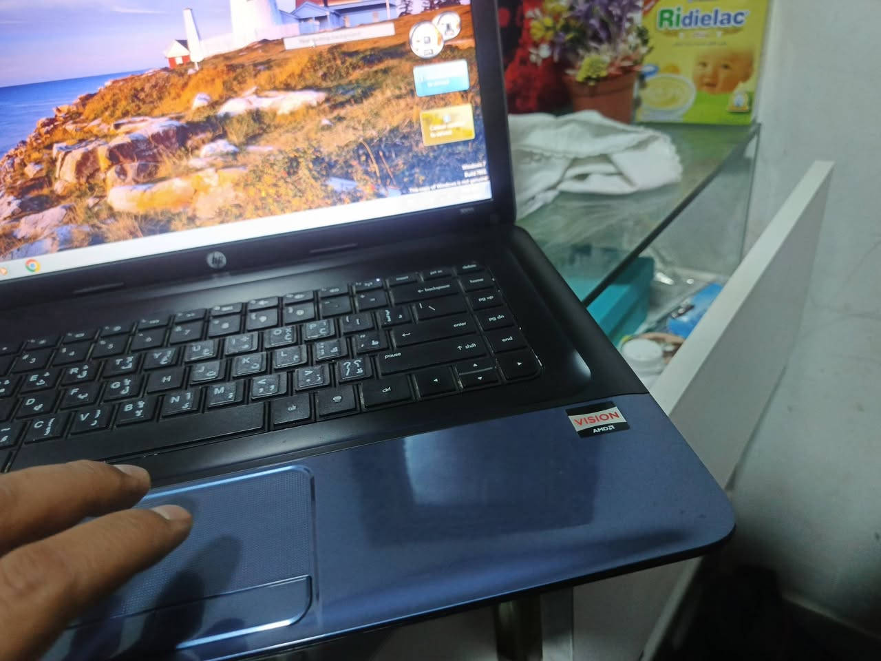 لابتوب hp
معالج AMD

رام 4 GB

هارد 320GB

شاشة 15انج

بطارية بحالة جيدة

نظافة جيدة

سعره 65 ألف قفل 

تواصل ***********واتساب
