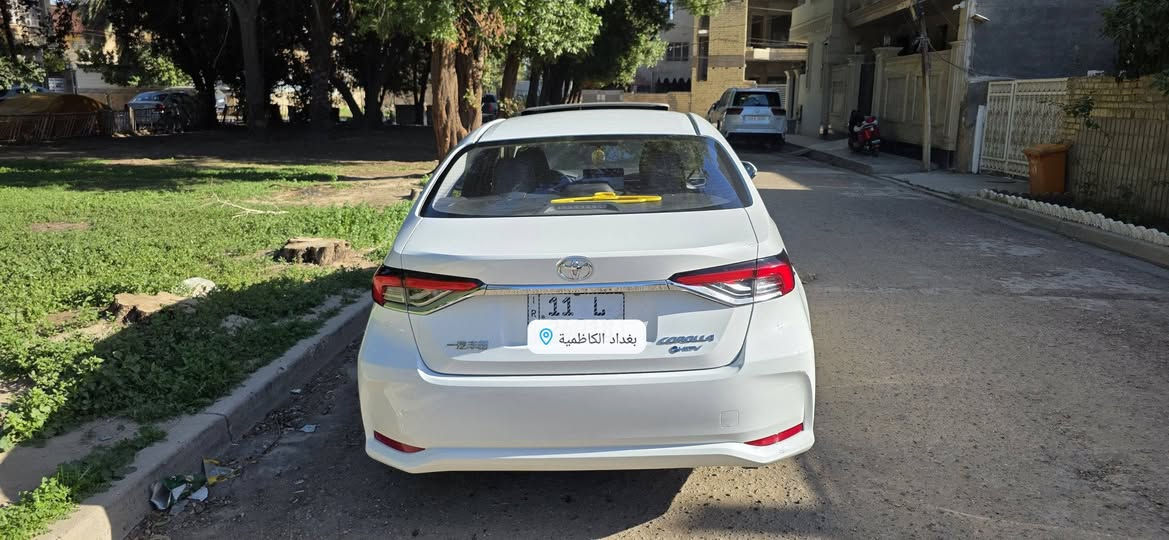 السلام عليكم
كورلا هايبرد الشكل الخليجي للبيع 
موديل ٢٠٢٥ 
ماشية ١٤ الف 
 فول مواصفات عدا الكراسي مو كهرباء 
معروفة مواصفات الكورلا الفول 
السيارة مكفولة 
رقم بغداد باسمي 
مكان السيارة بغداد الكاظمية 
السعر ١٥٤ ورقة 
***********
***********
