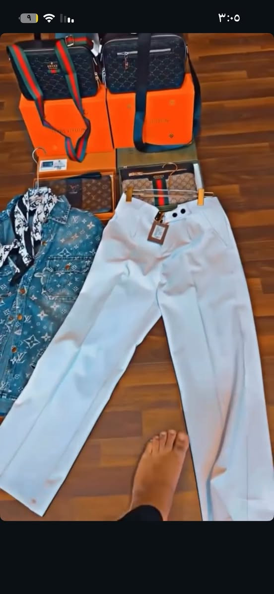 السلام عليكم شلعه بنطرون و بجايم بيهن باكي و كصه عدله وبيهن بوري  عنواني بغداد الامين الثانيه بداية شارع النواب ***********
