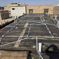 الغراف • انابيب كهرباء • كاميرات طابقين