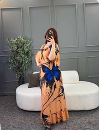 دشداشة نسائي • كلوشة • فري سايز ٩٠ كيلو