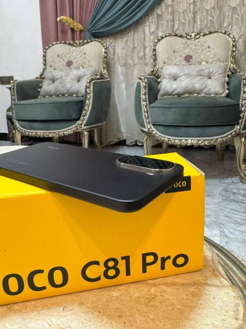 السلام عليكم جهاز بوكو C81برو غراضة كامله ذاكرته 128 +رام 4 كيكا رايده ب180 قفل مكاني بغداد حي اور
رقمي ***********
