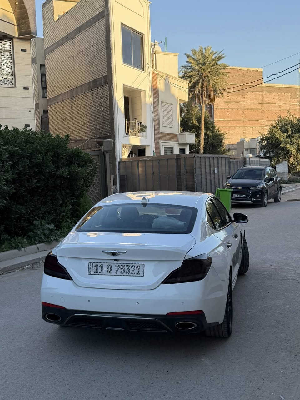 السلام عليكم
جينسيس  2019 G70
محرك 3.300t.t 
ماشيه : 67mi
المواصفات
-شاشة دجتل بل كامل
كامرات 360محيطيه عدد 5 
اوتو هولد
حساسات اماميه وجانبيه وخلفيه 
سايد بريك كهرباء
برده شباك اماميه 
فجوج بريمبو امامي خلفي
-. 5وضعيات قياده (سبورت / كومفورت/ ايكو/سمارت/كوستم)
-داتا شو 
-رادر امامي 
-رادار جانبي
-رادار خلفي
-مانع تصادم 
-تدفئه مقاعد اماميه +تبريد 
-تدفئه مقاعد خلفية
-تدفئه ستيرن 
-مري شفط
-كشنات جلد اسود كهرباء 
-سستم سماعات ليكسكيون
-صندوق كهربائي شفط
-برده أماميه وبوابات للراديتر

الأضافــات….

عليها زرع اضائه داخليه 61 لون
وياله قياس 18 ياباني  اصلي سعره500$

رقم بغداد الجديد تحويل ثاني يوم 
((السياره بيها نقوصات بسيطه خابرني وافهمك عل تفاصيل))
صور حادثها تطلع بفلوس بس ماعرف وين يطلعونها 
عنوان السياره : بغداد شارع فلسطين 
🔥((السعر 173 وبيها مجال ))🔥
***********
