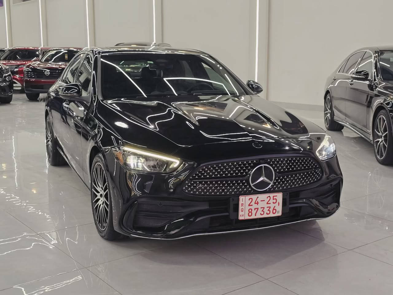 مرسيدس سي٣٠٠  - Mercedes C300

الموديل: 2023
المسافة المقطوعة: 3,000 Mile
المحرك: 2.0L Turbo 4 Cylinder
ناقل الحركة: Automatic 9G-TRONIC
الصناعة: امريكية
اللون: اسود
رقم السيارة: كاتي شمالي
عدد المقاعد: 5

🔸 المواصفات: Premium

فتحة سقف - مقاعد جلد تدفئة - مقاعد كهربائية وخزن - صندوق شفط - حساسات - كامرة خلفية - لايتات LED -  شاشة كبيرة بنظام ذكي - تحكم كلي بالسيارة بواسطة الشاشة - استجابة صوتية للنظام - اضاءة LED داخلية - تحكمات ستيرن - وضعيات قيادة - مثبت سرعة - تحديد مسار - رادار امامي متفاعل - نقط عمياء - نظام Apple Car-play, Android Auto

🔺 الضرر: السيارة بدون حادث
الباب الامامي والخلفي سرقة ومبدلة بلادي 

-السعر: 36,000$

📍العنوان: اربيل. شركة باب المرزوق
شارع ١٠٠، قرب مصنع الببسي

للتواصل واتساب او عبر الخط:
***********-☎️
***********-☎️
