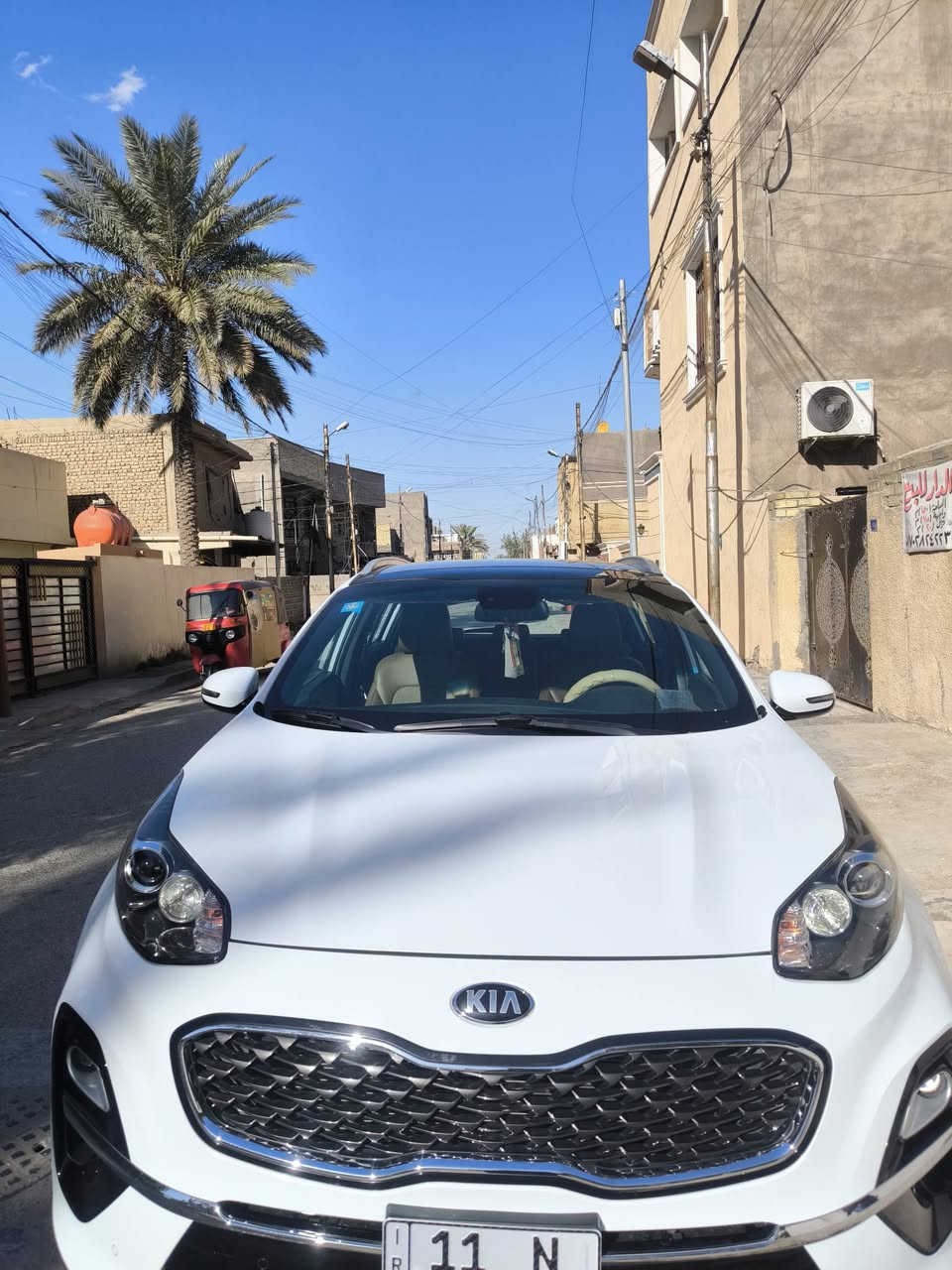 سلام عليكم كيا سبورتاج للبيع 2020
رقم بغداد 
 فول مواصفات  
مكفولة كفالة عامة ماعدة رصعة بسيطة موظحة بصورة 
ماشية 30 الف 
شرط التحويل 
السعر 240
***********
