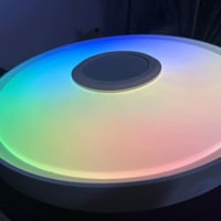 مصباح سقف ذكي • سماعة بلوتوث • RGB قابل للتعتيم