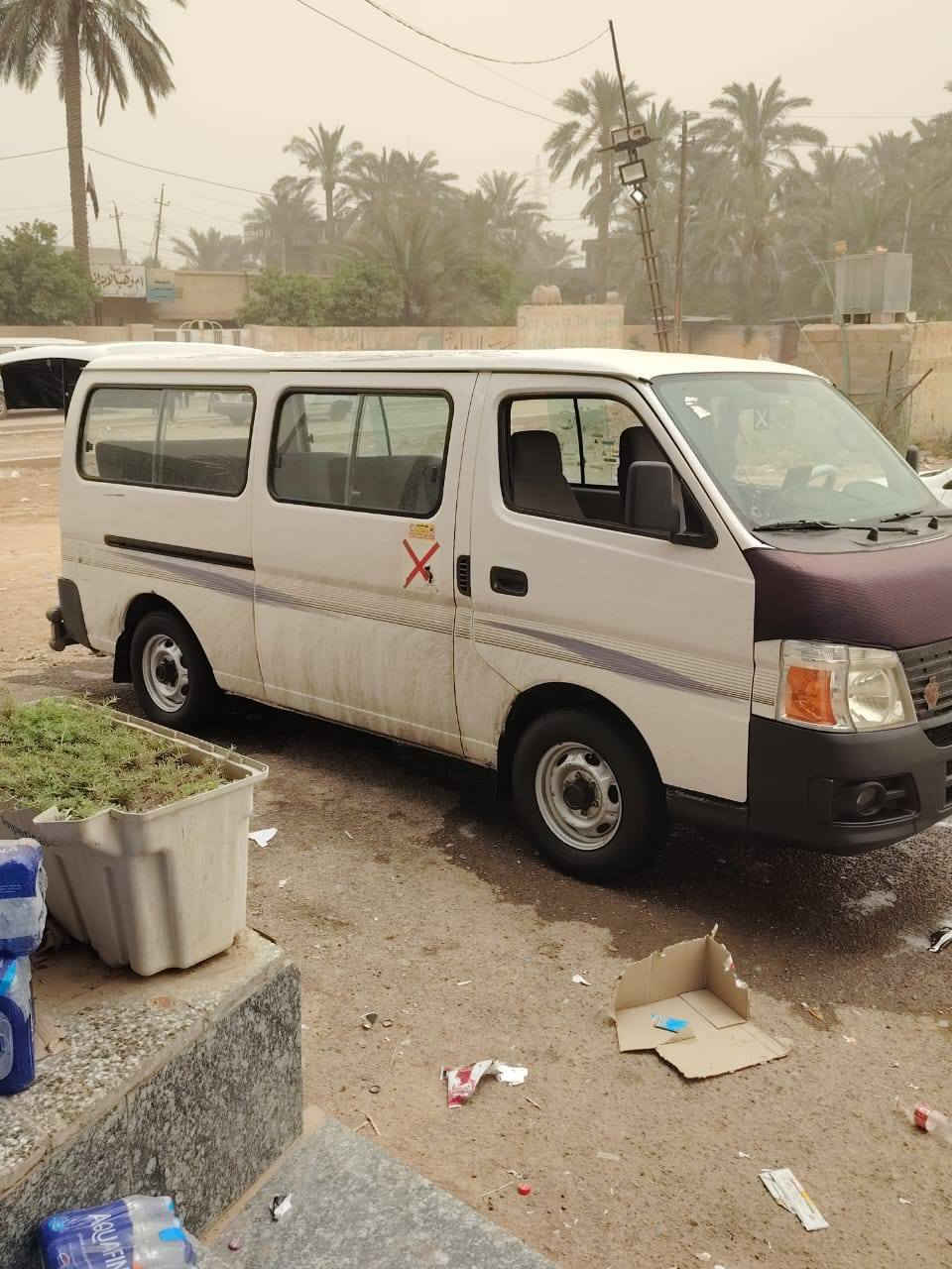 نيسان يورفان 2012 بيهة ضربة بجم وبيهة صندوك امبدل وبيهة بارة قليل بربع الاخير يم البك لايت الأيمن مكينة جديدة حاوية ما مفتوح بيهة برغي كير اكسل مكفولات تخم تاير جديد تريد شغال دوشمة جديدة باب سلايت كهربائي صدر امامي خلفي جديد السيارة عليهة غرامات كلهة علية ينقص من سعر السيارة السعر 135 العنوان بغداد جسر ديالى الكرغولية او تقاطع النهروان ***********
