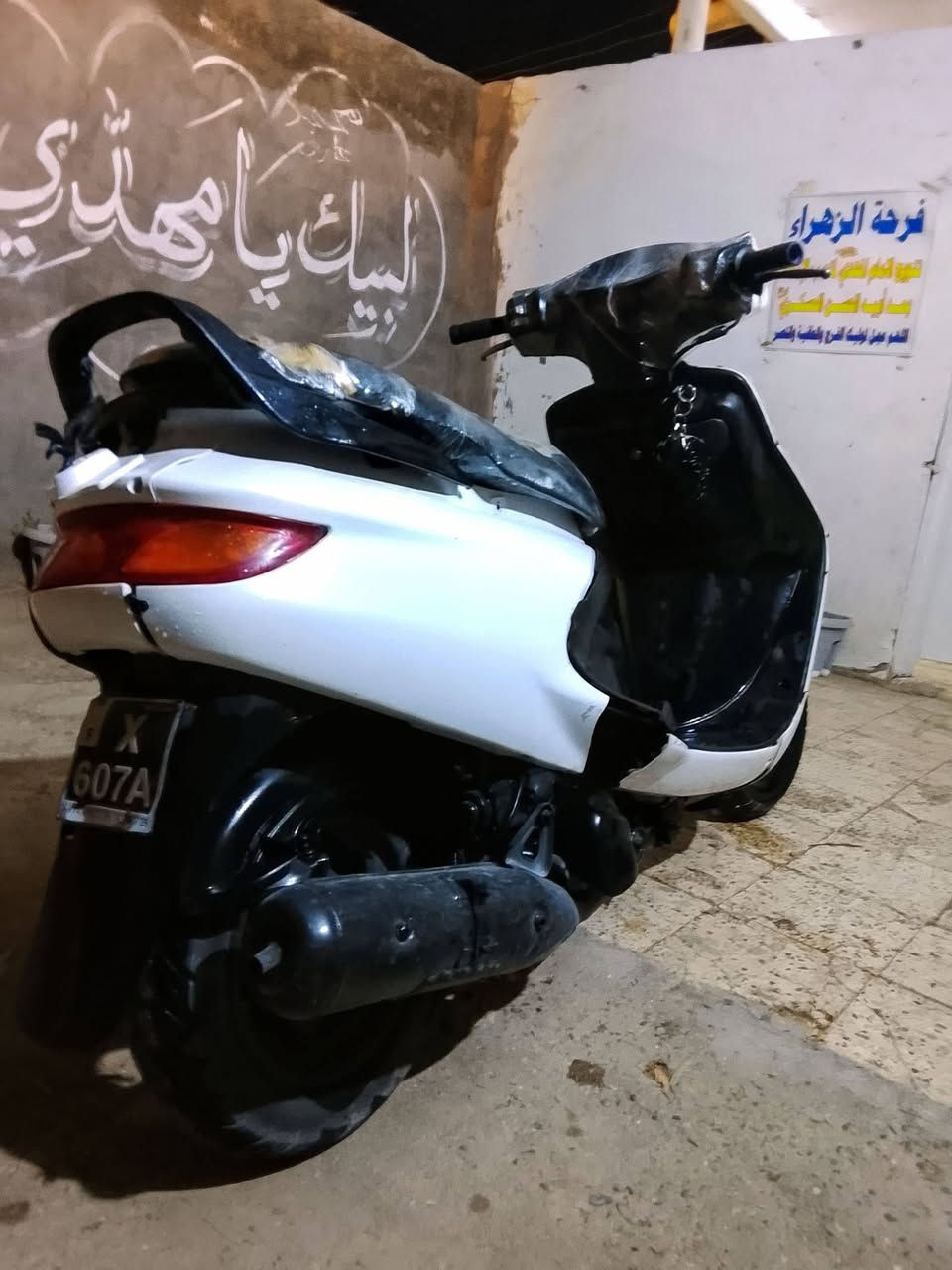 سلام عليكم اخوان دراجه فراشه كرستال ياباني موديل 2005دراجه مكينه ناعمه شرط شلعه ومعدل ونعومه عوزه برغي مال صالنصه الدراجه دبلاته شغلات وقفل جنطه شغال وعداد سرعه شغال والكيج مال البانزين شغال الدراجه فولل شوفت عينك النضافه مالته كهربائيات كله شغال  لسعر 300وبيه مجال الشراي مكاني بابل الاتصال على الرقم (***********)📞والخاص مفتوح
