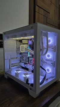 كيس بدون كرت نصيف كلش   I5 14600kf Box  Z790m auros elite ax ice  Pred...