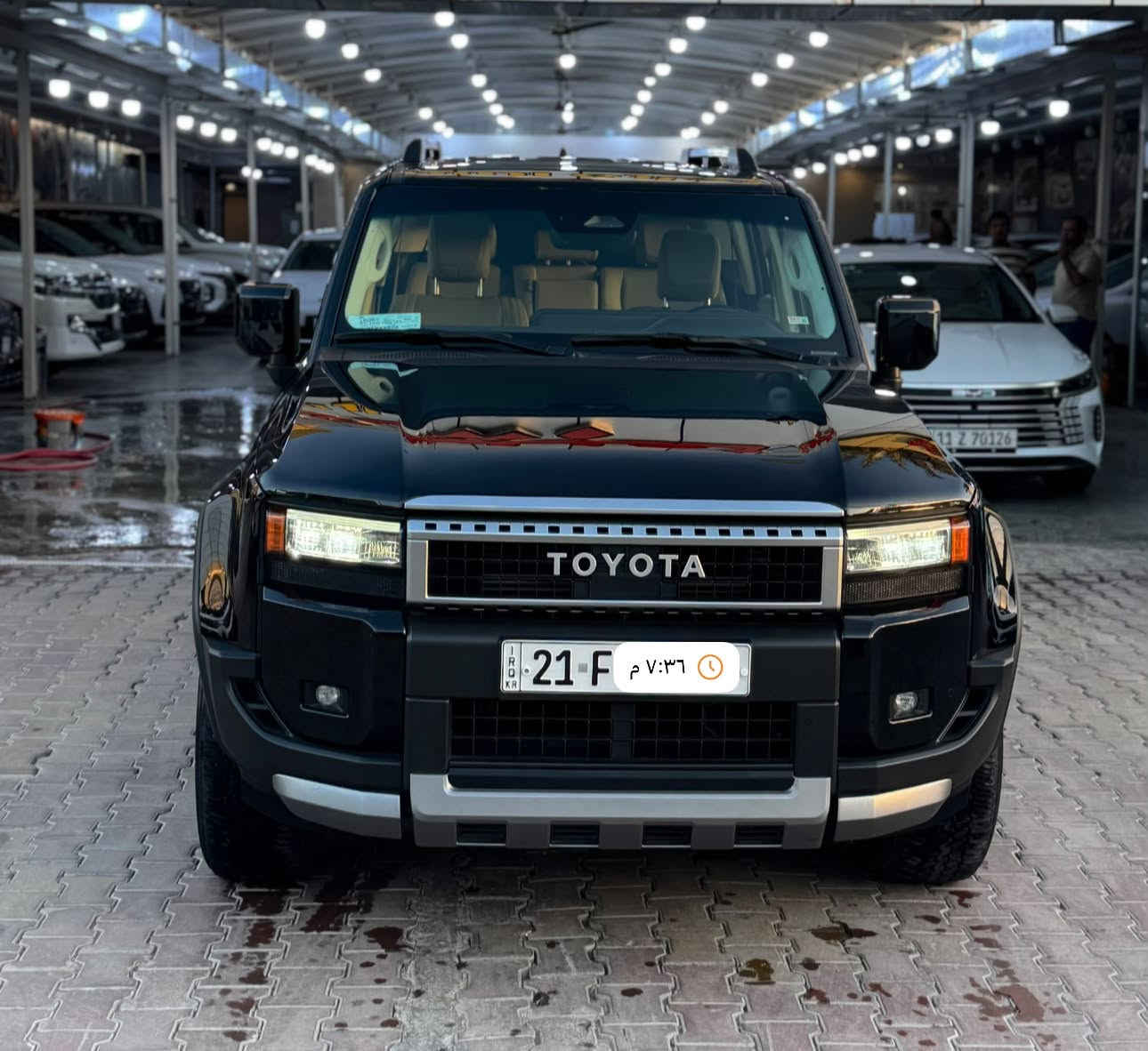 برادو 2024_R3
فول مواصفات 
ماشيه :36000الف
بدون اي ملاحظه كفاله عامه من كلشي 
رقم شمالي ومكانها بغداد 
للاستفسار:***********
