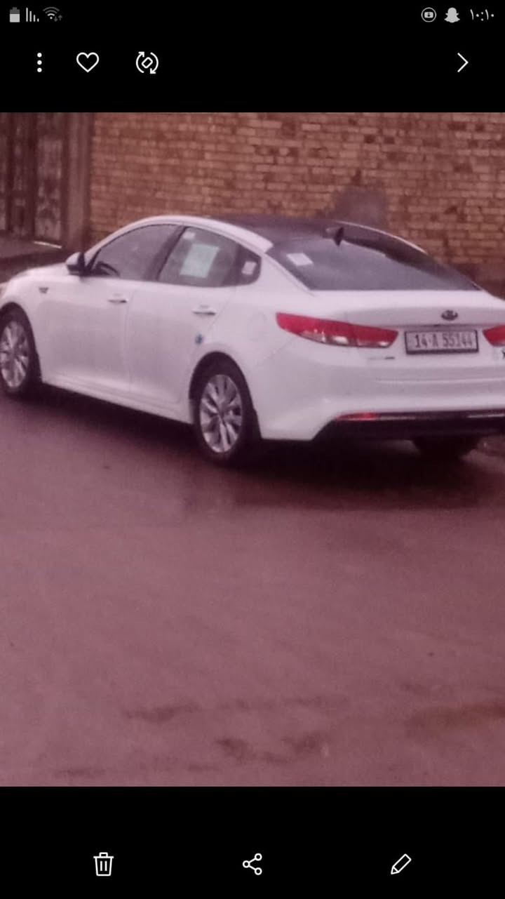 اللهم صل على محمد وال محمد سياره اوبتيما للبيع موديل 2017 مكفوله السعر 160 وبيها  لشراي وهاذا رقمي تصال ‏‪***********‬‏
