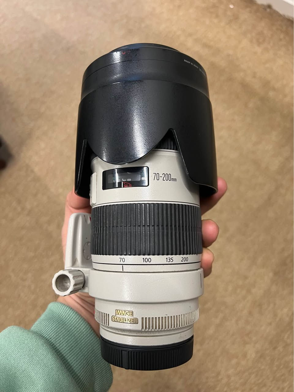 عدسة كانون 70-200 فتحة 2.8 جيل ثاني
غنية عن التعريف 
السعر 11 ورقة 
مكاني بغداد شارع فلسطين
للاستفسار خاص بغداد, العراق


**إذا كنت صاحب هذا الإعلان وتريد حذفه لأي سبب، رجاءا أرسل رسالة إلى الدعم الفني**