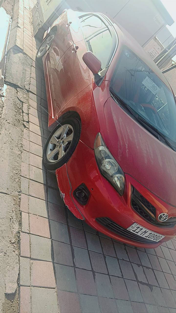 السلام عليكم
كورلا 2013 مكفوله من الضربة ول 
دواخل بيها الصفحتين صبغ جماليه 
معروضة 110 وبيها مجال مكاني فلوجه 
***********
***********
