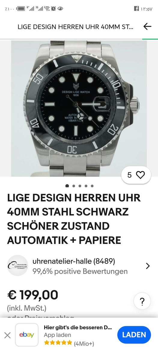 السلام عليكم ساعة اوتوماتيك مستخدم نظافة عالية مع الملحقات للبيع التواصل خاص او على الرقم ***********.
