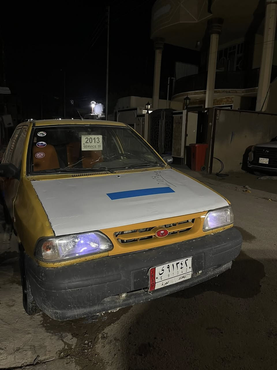 السلام عليكم سايبا موديل 2013 سيارة جاهزه مصفرة هيئة وغرامات تحويل مباشر شواصي بلادية دوشمة جديدة صدر جديد تخم تاير جديد باتري جديد كير ومحرك حلوات المكينه بيها بدايه تبخير السعر 23 وبيها مجال بسيط مكاني بغداد قرب بسماية الشراي يتصل ممتواجد ع الفيس هـ ***********
