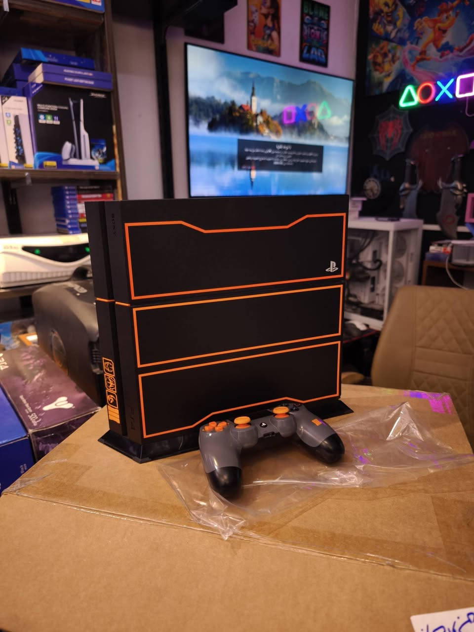 PS4 FAT USED 1TB UPDATE 9.00
LIMITED EDITION BUNDLE COD BLACK OPS3 
🔥🔥🔥🔥🔥🔥🔥🔥🔥🔥🔥🔥🔥🔥🔥
بلي4 فات بالة مستخدم جوستك اصلي كامل الملحقات مع ستاند أصلي شركة سوني نسخة خاصة نظافة فوول تحديث 9.00 معدل هارد تيرا .
السعر 300.000 ألف 💵💵💵
للطلب والاستفسار الاتصال بالارقام التالية:-
***********/واتساب ☎️
***********/واتساب ☎️
او مراجعة مكتبنا الكائن في 
📍بغداد حي القاهرة نهاية شارع الدلفية او المعلمين قرب كرار فون للاتصالات📍 .

🚖متوفر خدمة توصيل بغداد وجميع المحافظات🚖.

