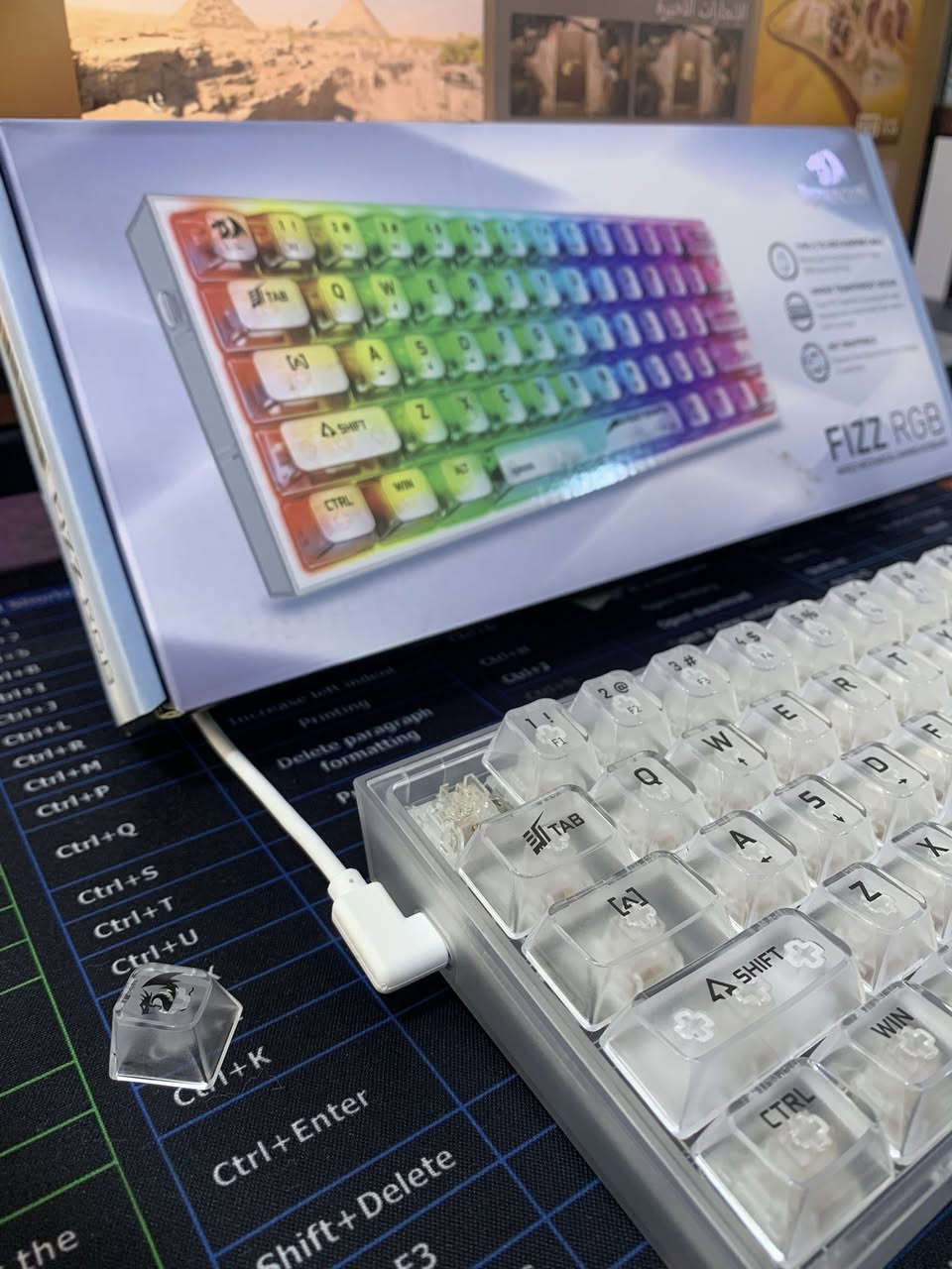 كيبوردREDRAGON🐉
FizzRGB قابل للتخصيص
هيكل شفاف مع مفاتيح شفافه(سويتشات) تصميم فريد من نوعه
جديد ليس مستخدم 🚨
وتوصيل متوفر لكل محافظات العراق🚚


**إذا كنت صاحب هذا الإعلان وتريد حذفه لأي سبب، رجاءا أرسل رسالة إلى الدعم الفني**