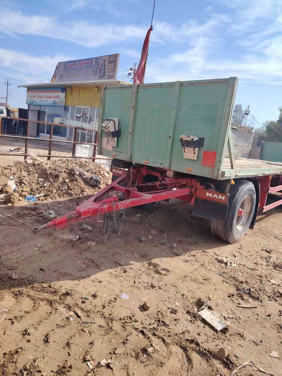 سلام عليكم مان قاطره ومقطوره للبيع مكلف بل نشر لمكان بغداد النهروان رقم صاحب سياره ***********
