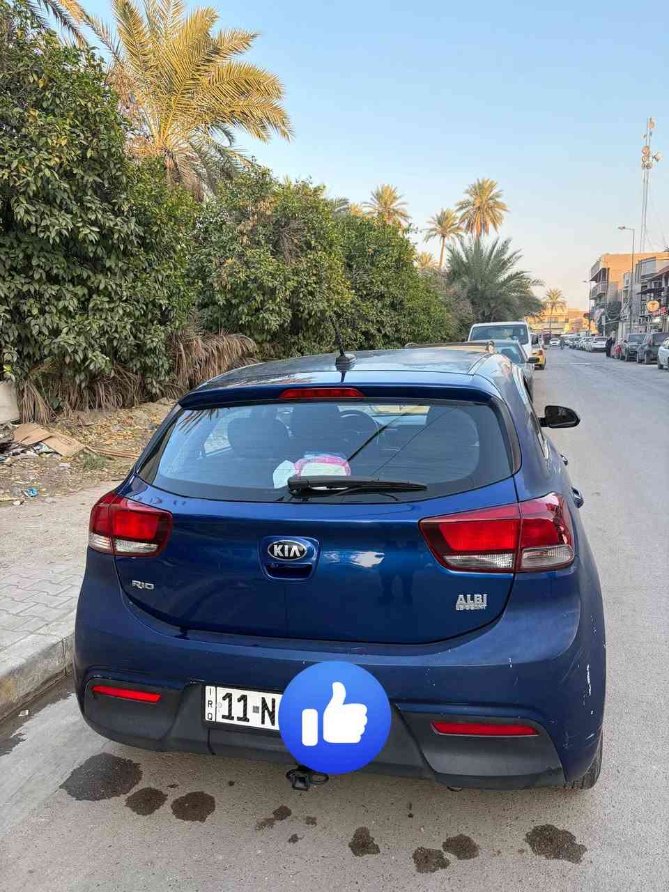 للبيع كيا ريو موديل 2018
وارد امريكي 

حادثهة تخريب بدون ضربة حرق مواصل للعقل ابد

حادثهة شي بسيط

السيارة خير من الله اي نقص مابيهة فقط جاردة 

مكينة 1600GDi مداريهة زيوت كلة من الحسام

مواصفات السيارة 

تحكم ستيرن 

نظام سبورت

تدفئة ستيرن 

تدفئة كشنات

كاميرا

مانع انزلاق

كروس سرعة 

السيارة بأسمي تحويل ثاني يوم سنوية 2031 

السعر 90 وبي مجال للاستفسار ع 

***********

مكان السياره بغداد
