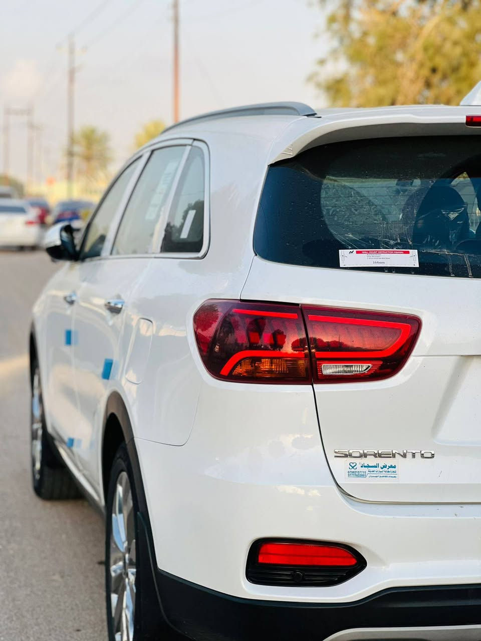 السلام عليكم كيا سورنتو 2019 شكل 20 خليجي
كفاله عامه من كلشي حتى دعاميات 
محرك 6 سلندر 7 راكب كشن جلد وكهربائي
تاير لشركه جواها ماشيه ٧٠ حقيقي 
بيدي من لزيرووو لحد الآن كلشي وبوضع لشركه بيها
مكان بابل الشوملي السعر 245 وبيها مجال
***********

