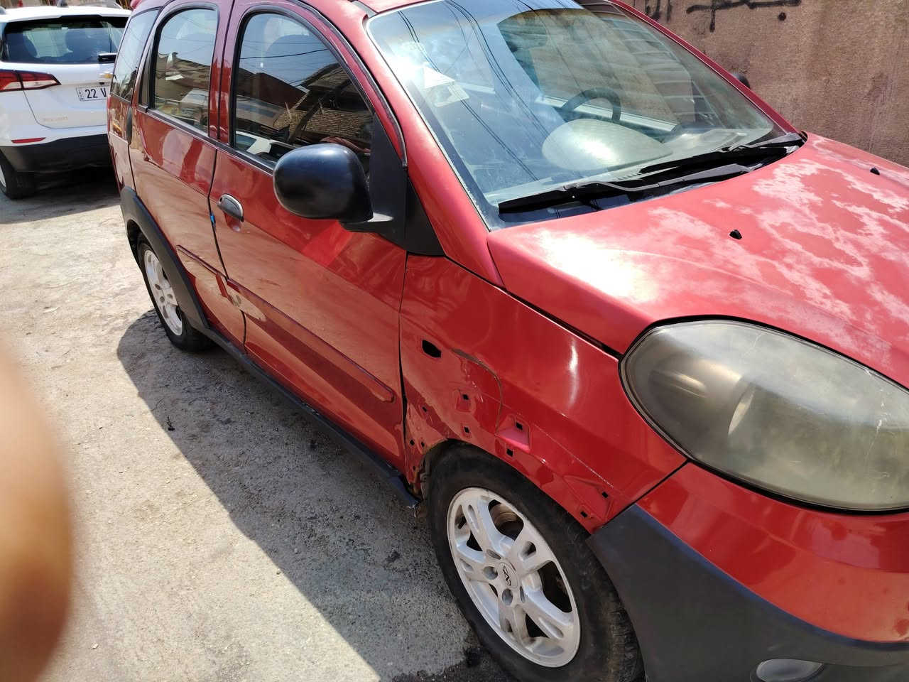 شيريx1 موديل ٢٠١٤ رقم اربيل سنوية ساقطة محرك ينقصد دهن ب٢٢ للتواص***********
