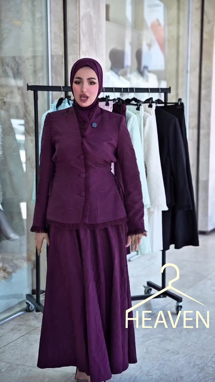 Heaven Boutique اناقتك عنواننا💫

طقم أنيق تنورة مع سترة ✨
بخامة راقية ولمسة فخامة تخلي إطلالتك غير 🤍

الألوان المتوفرة:
أسود ماروني وردي فستقي بيجي سمائي

القياسات:
38 - 40 - 42 - 44 - 46 

الحجاب متوفر بعدة ألوان💕

طول السترة:70سم 

طول التنورة :110

للطلب راسلونا دايركت💌
او الاتصال عبر الواتس اب ***********📞

عنوان البوتيك :
زيونة - شارع الربيعي
مجمع الانيوم مقابل كوزمتك هدى يوسف
